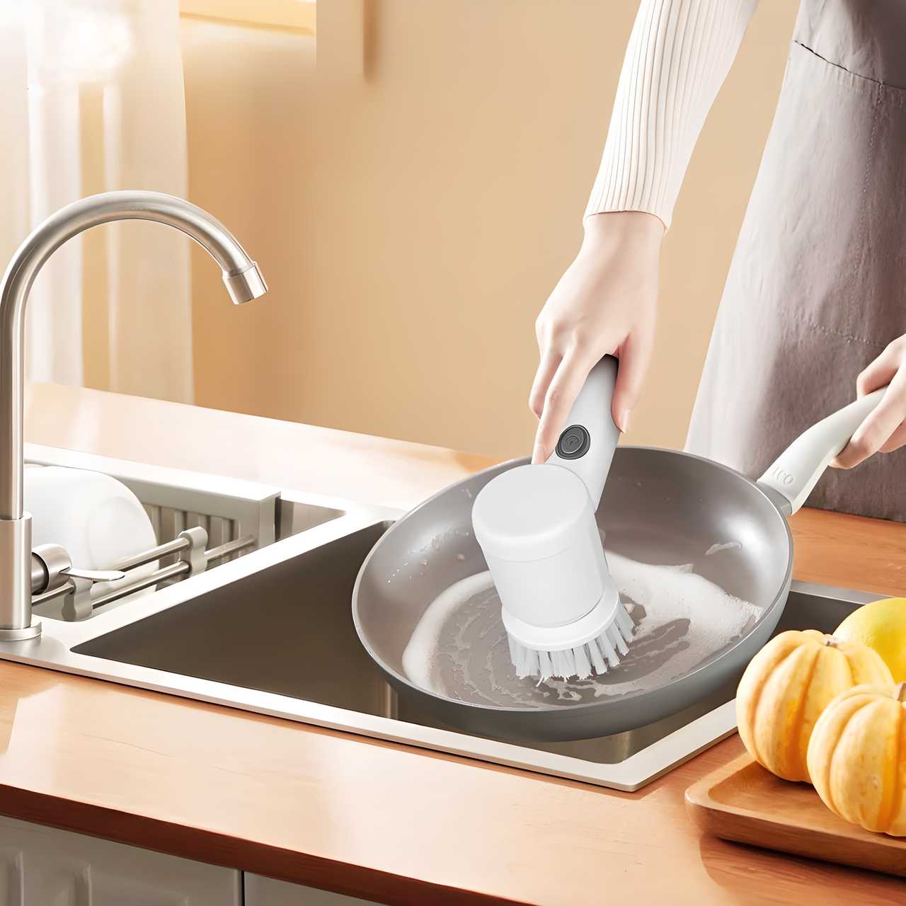 5-in-1 Electric Spin Scrubber | Multi-Functional Cleaning Brush for Bathroom, Kitchen & Floors