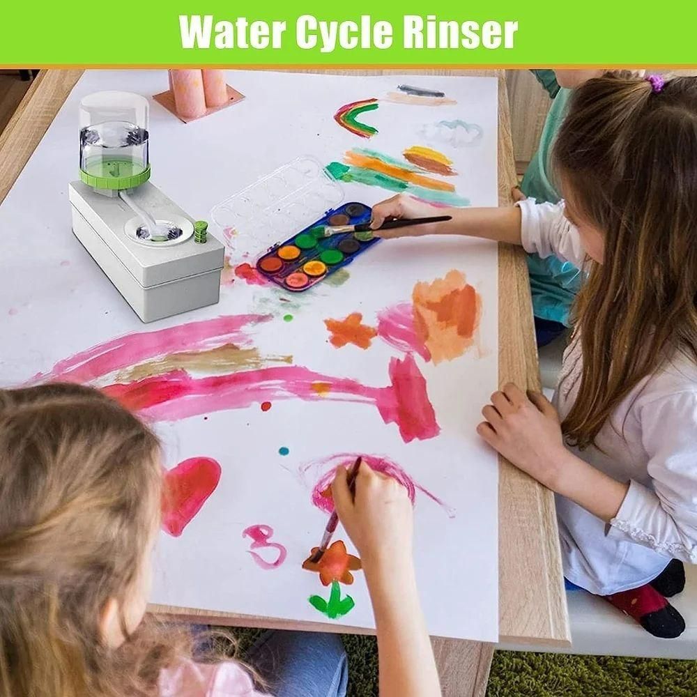 Paint Brush Cleaner With Smart Water Storage