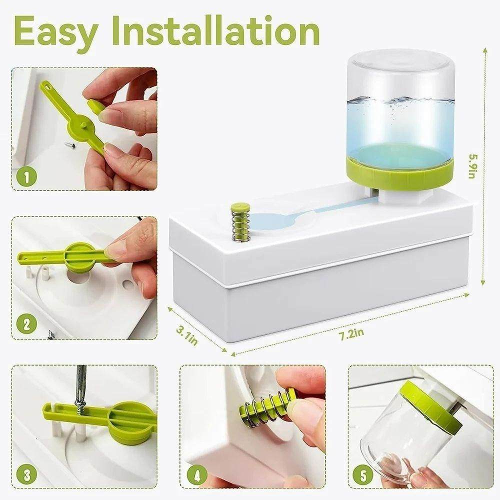 Paint Brush Cleaner With Smart Water Storage