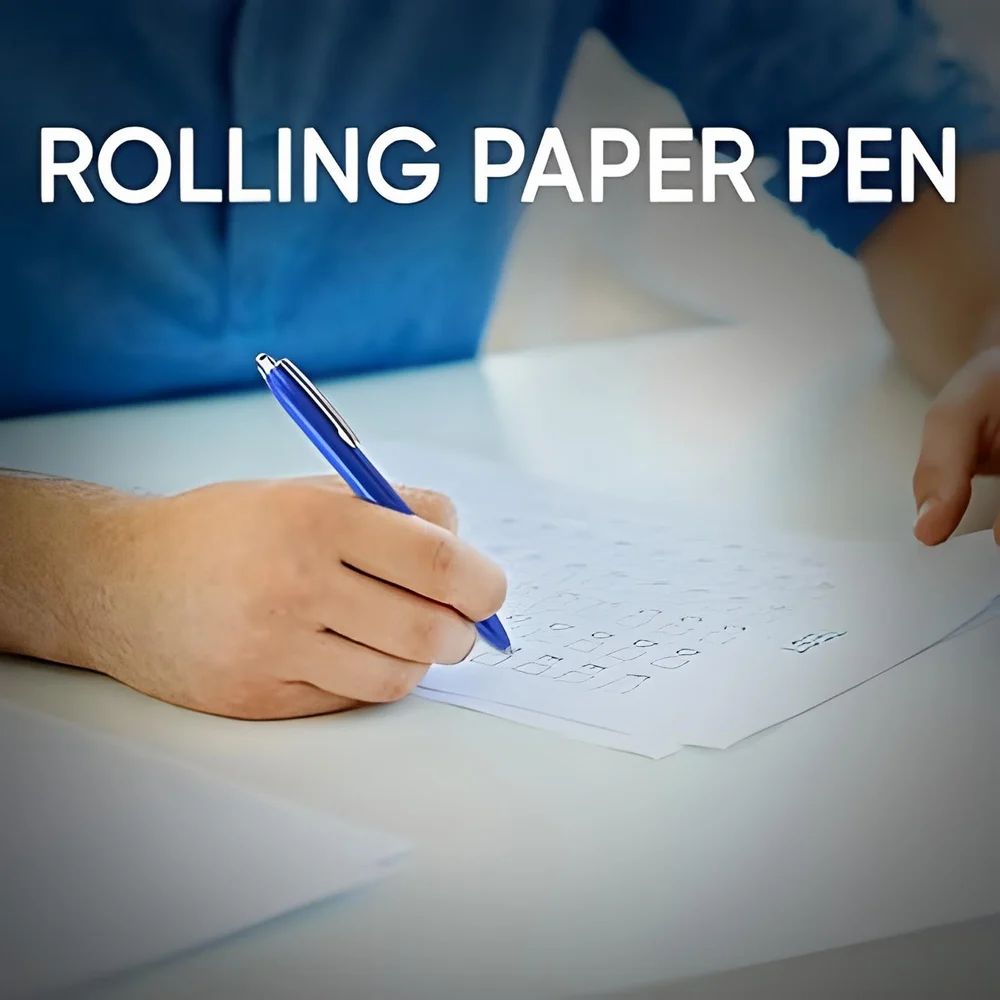 Pen with Secret Rolling Paper - Useful for School, College, Tution, Exams, test - Cheat Pen